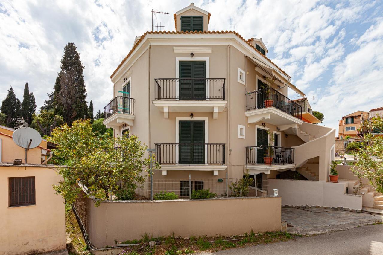 Corfu Don Camillo Apartment Kanali  Ngoại thất bức ảnh